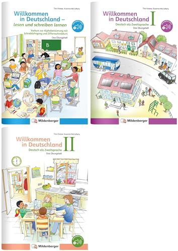 Sicher in die Grundschule – Paket: Deutsch als Zweitsprache: Wichtige Grundlagen wiederholen, um gut in der Schule zu starten